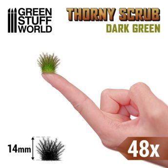 Thorny Scrubs - Dark Green