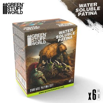 Water soluble patina set