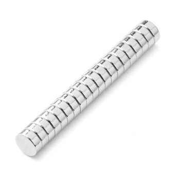 Magnet priemer 4mm, výška 1,5mm, 10ks