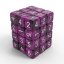36x D6 12mm Dice - Purple Black