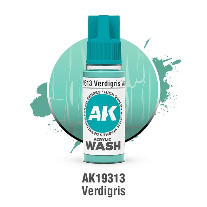 VERDIGRIS – ACRYLIC WASH