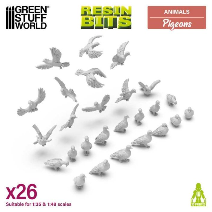 Pigeons 1:48-1:35
