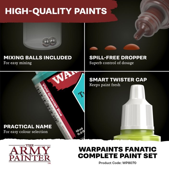 Warpaints Fanatic: Complete Paint Set