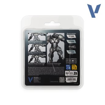 Sterling Silver Paint Set