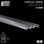 Acrylic Rods - Round 1.6 mm CLEAR