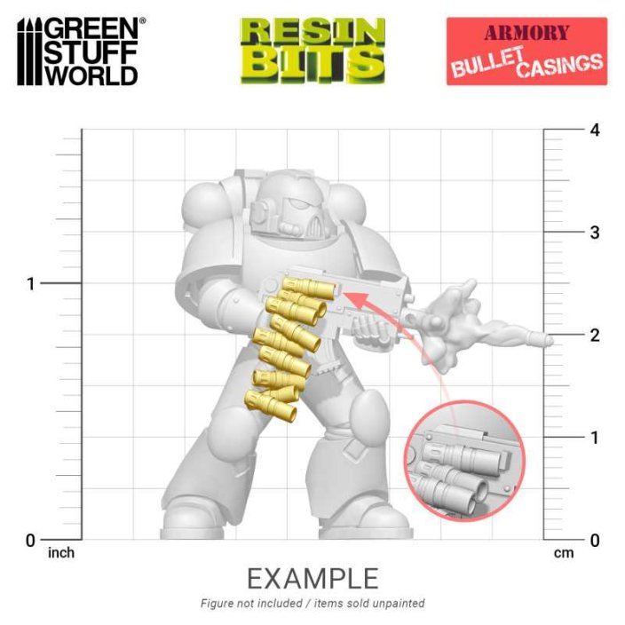 3D printed set - Bullet Casings