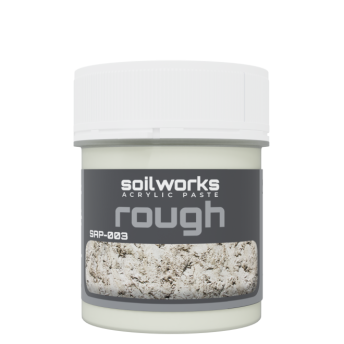 Acrylic paste rough