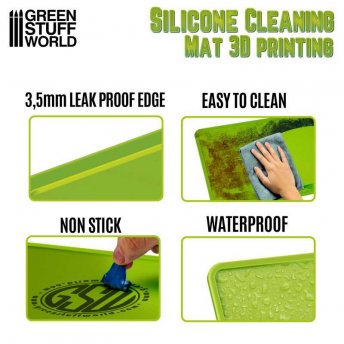 Silicone Cleaning Mat