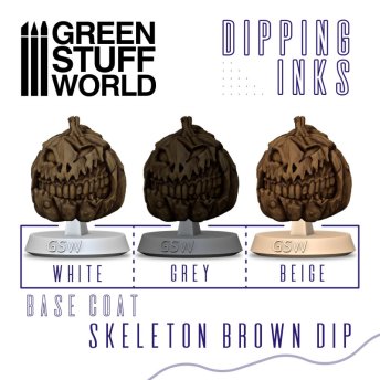 Dipping ink 60 ml - SKELETON BROWN DIP