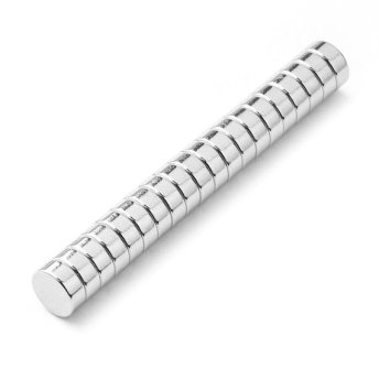 Magnet priemer 5mm, výška 2mm, 10ks