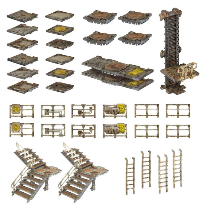 Zone Mortalis: Platforms and Stairs